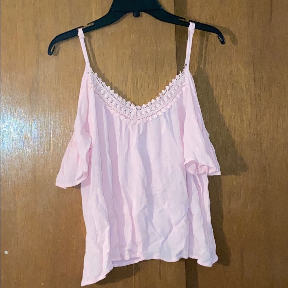 Light pink blouse
